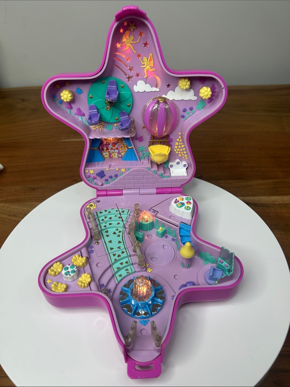 Vintage Polly Pocket Fairylight Wonderland 1993 Bluebird Working Lights